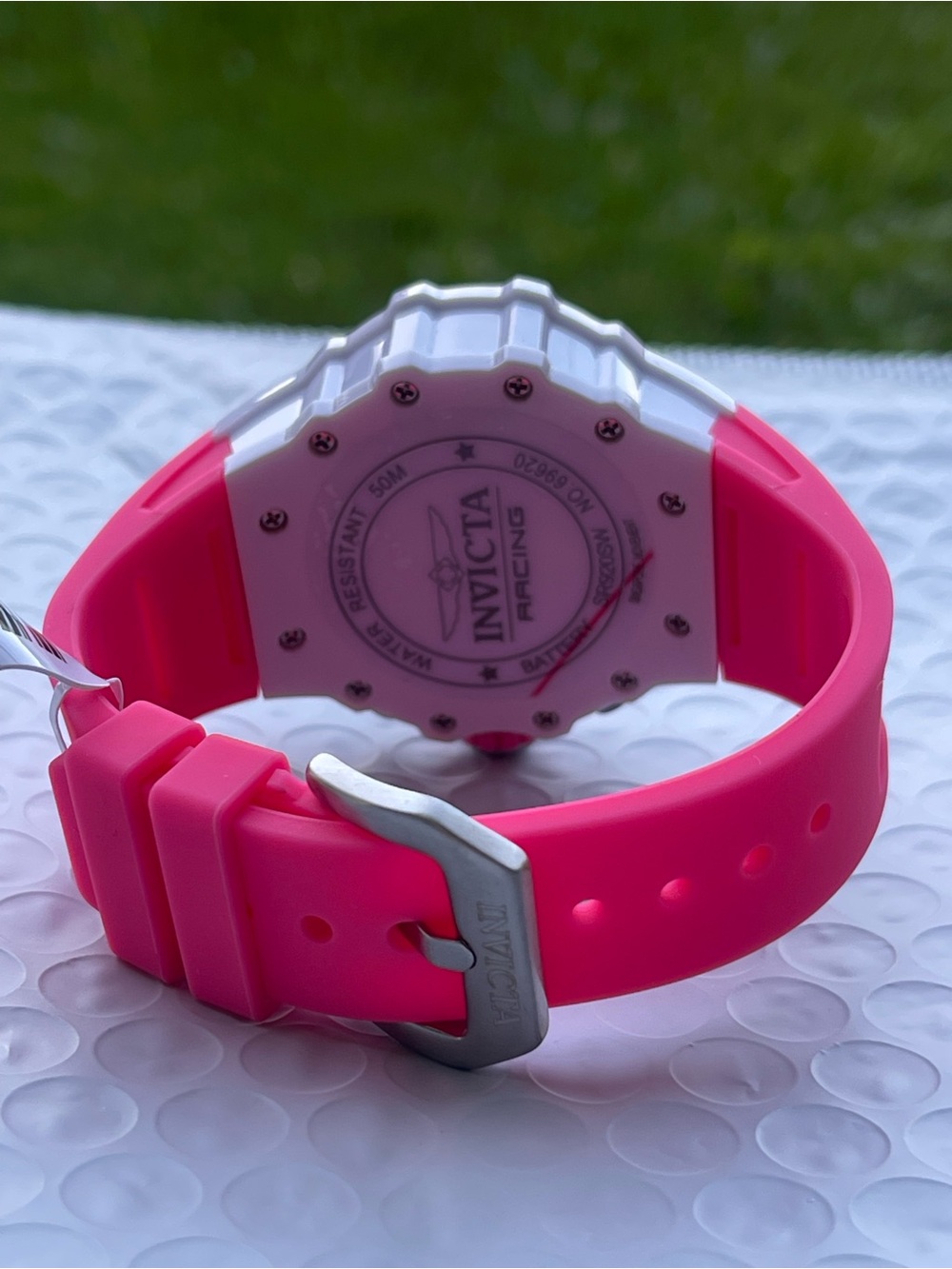 Invicta Racing Apexium Unisex Watch - 41mm, Pink (69620) - Picture 5 of 12